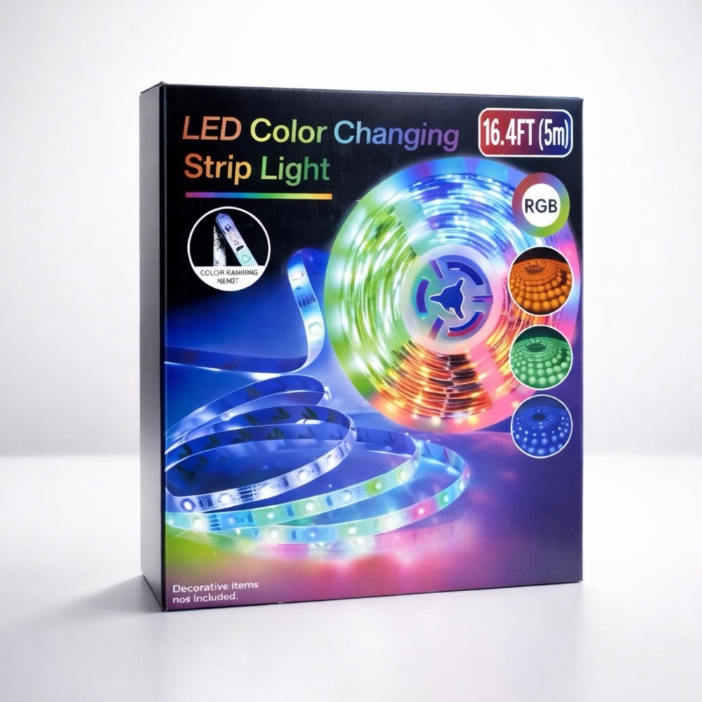 NEW LED Color Changing Strip Light - Multicolor